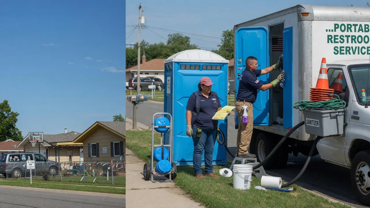 Porta Potty Rental in Morris, OK near me